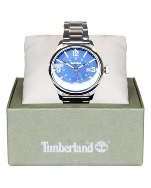 Timberland Black Quartz Stainless Watch
