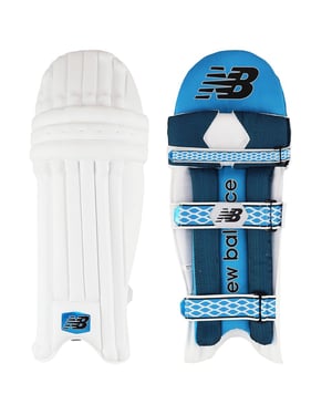 New Balance Burn Adults Mens White Cricket Batting Pads