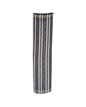 Louis Vuitton Monogramscarf i flerfärgad siden