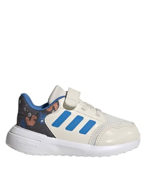 Boys adidas Tensaur Run 3 Trainers in Off White/Lucid