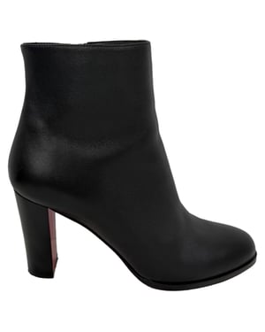 Christian Louboutin Adox 85 Ankstövlar i Svart Läder