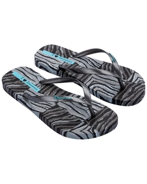 Ipanema Womens Animal Print Vii Fem Grey/Silver/Blue