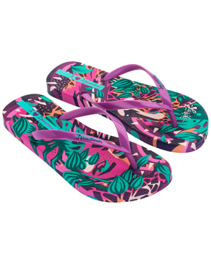 Ipanema Womens Graffiti V Fem Lilac/Green/Pink