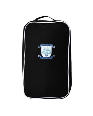 Castore Preston North End – Skoväska (Svart/vit)