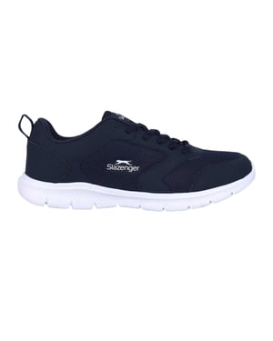 Slazenger Force Mesh-sportschoenen voor heren (Marine, Wit)