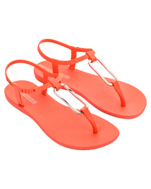 Ipanema Womens Class Modern Sandal Fem Orange/Gold