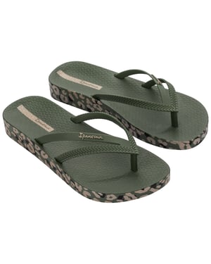 Ipanema Womens Bossa Soft V Fem Green/Gold