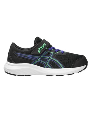 Asics Kinderschoenen Contend 9 PS (Zwart, Groen)