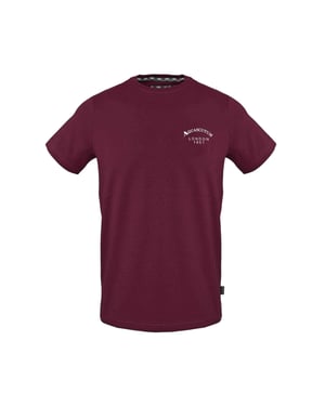 Aquascutum Heren-T-shirt ‘London 1851’ van katoenmix (Rood)