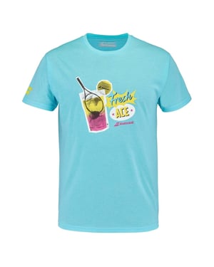 Babolat Fresh Ace T-shirt voor heren (Angel Blue Marl)