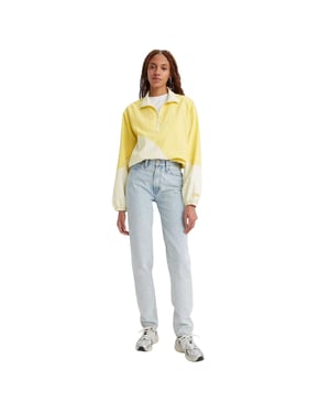 Levis Dames-momjeans uit de jaren ’80 met hoge taille (Raak niet van streek)