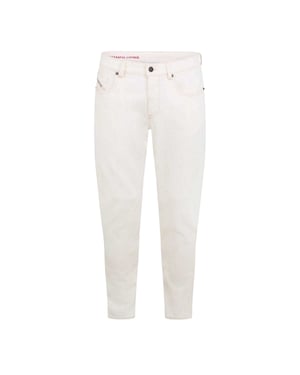 Diesel Heren 2019 D-Strukt Slim Jeans (Wit)