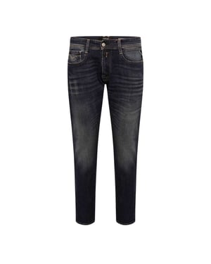 Replay Anbass katoenen comfortjeans voor heren (Blauw)