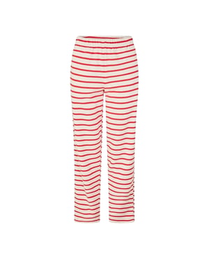 Pieces Dames/Dames Sweatbroeken (Klaproos Rood)
