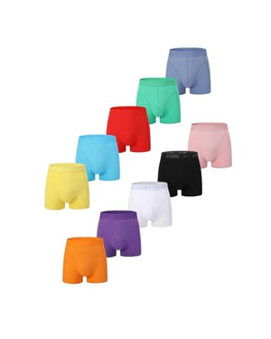 Lee Cooper Boxershorts voor heren (set van 10) (Brights)