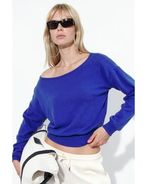 Women's Cropped Crew Neck Sweatshirt