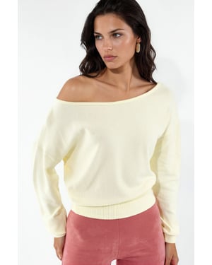 Dames Cropped Crew Neck Sweatshirt