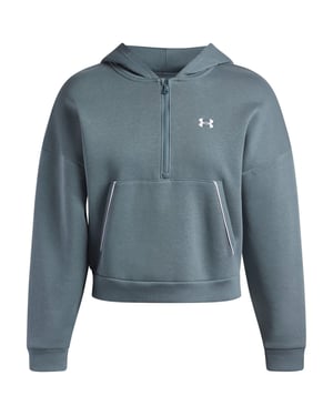 Under Armour Rival-sweatshirt met capuchon en ruime pasvorm voor dames (Blauw)
