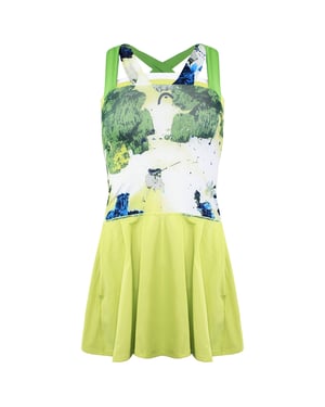 Head Vision Graphic Kids Multicolour Dress