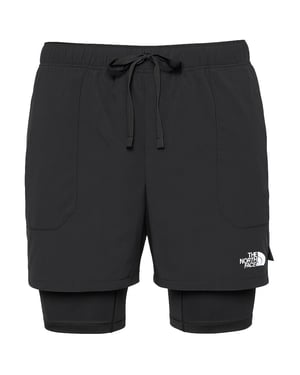 The North Face 4" Sunriser Mens Black 2in1 Shorts
