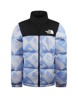 The North Face 1996 Retro Nuptse Kids Blue/Black Padded Jacket