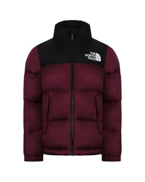 The North Face 1996 Retro Nuptse Kids Berry/Black Padded Jacket