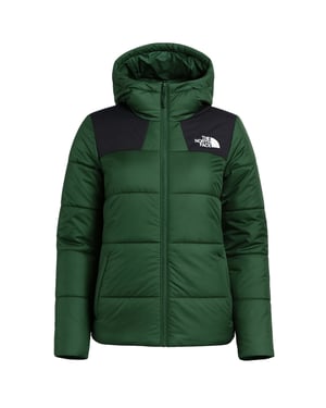 The North Face Massif Synthetic Womens Green Padded Jacket