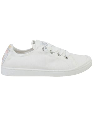 Roxy Bayshore Plus Womens White Plimsolls