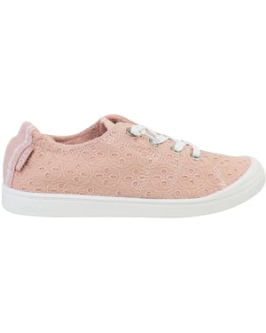 Roxy Bayshore Plus Womens Pink Plimsolls
