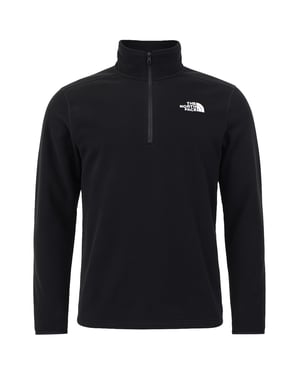 The North Face 100 Glacier Mens Black Fleece Top