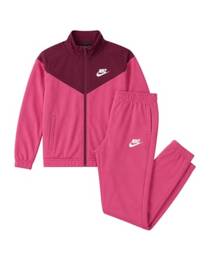 Nike Kinder Swoosh Polyester Trainingspak (Bietrood)
