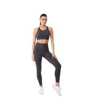USA Pro Dames/Dames Core Legging Hoog Rijp (Houtskool)