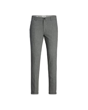 Jack And Jones Chino's voor heren van Henry (Grijze Melange)