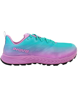 Inov-8 Trailfly Speed Womens Aqua/Purple Running Shoes (Wide Fit)