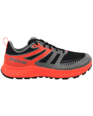 Inov-8 Trailfly Mens Black/Fiery Red Running Shoes (Wide Fit)