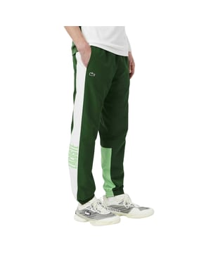 Lacoste Joggingbroeken voor heren met kleurblokken (Groen)