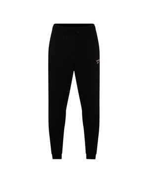 Reebok Fleece-joggingbroek voor heren van Identity (Zwart/Wit)