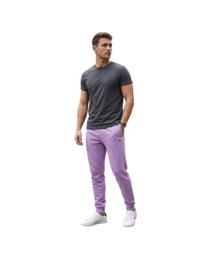 Lacoste Heren Relaxed Fit Tracksuit Broek (Lichtpaars)