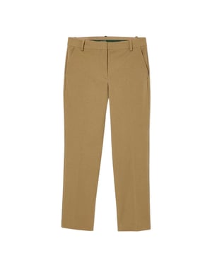 Lacoste Dames/dames broek met rechte pijpen (Beige)