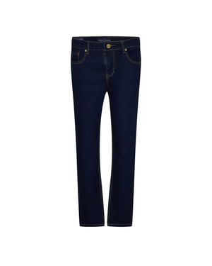 Criminal Damage Herr SOS 5 Pocket Slim Jeans (Indigo/Mörkblå)