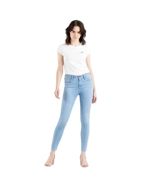 Levis Dames/Dames High Rise Skinny Jeans (Eclipse Center)