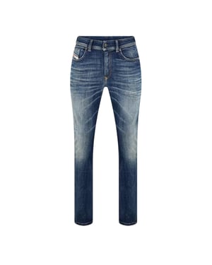 Diesel Sleenker skinny jeans van biologisch katoen voor heren (Medium Blauw)