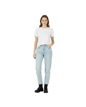 Levis Jeans för kvinnor/damer, modell 501, 5 fickor, rakt ben (Har gått iväg)