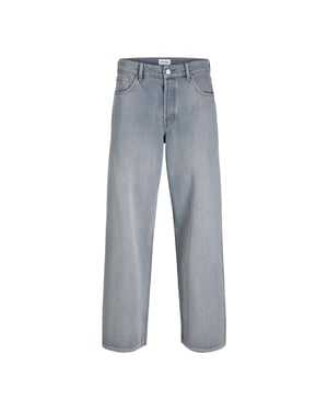 Jack And Jones Dave Classic 244-jeans för män med vida ben (Blå denim)