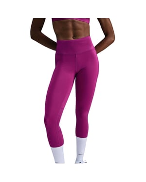 Nike Dri-FIT-legging met middelhoge taille voor dames (Fel fuchsia)