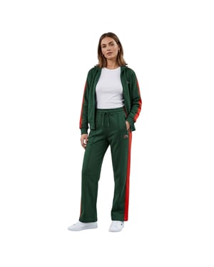 Lacoste Dames/Dames trainingsbroek (Sequoia-rood/Sunrise-oranje)