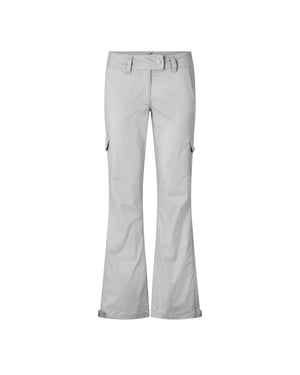 Puma Damesbroek met visgraatpatroon en bootcut-pasvorm (Wit)