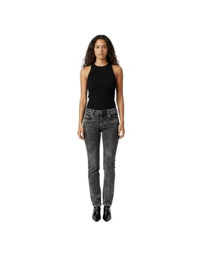 Diesel Slandy Super Skinny-jeans för kvinnor/damer (Svart/grå)