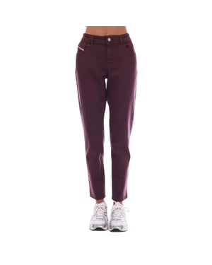 Diesel Slandy Super Skinny-jeans voor dames (Rood)