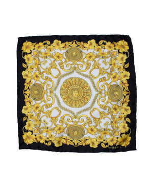 Versace, näsduk med barocktryck